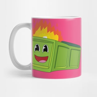 Burn Bright Dumpster Fire Mug